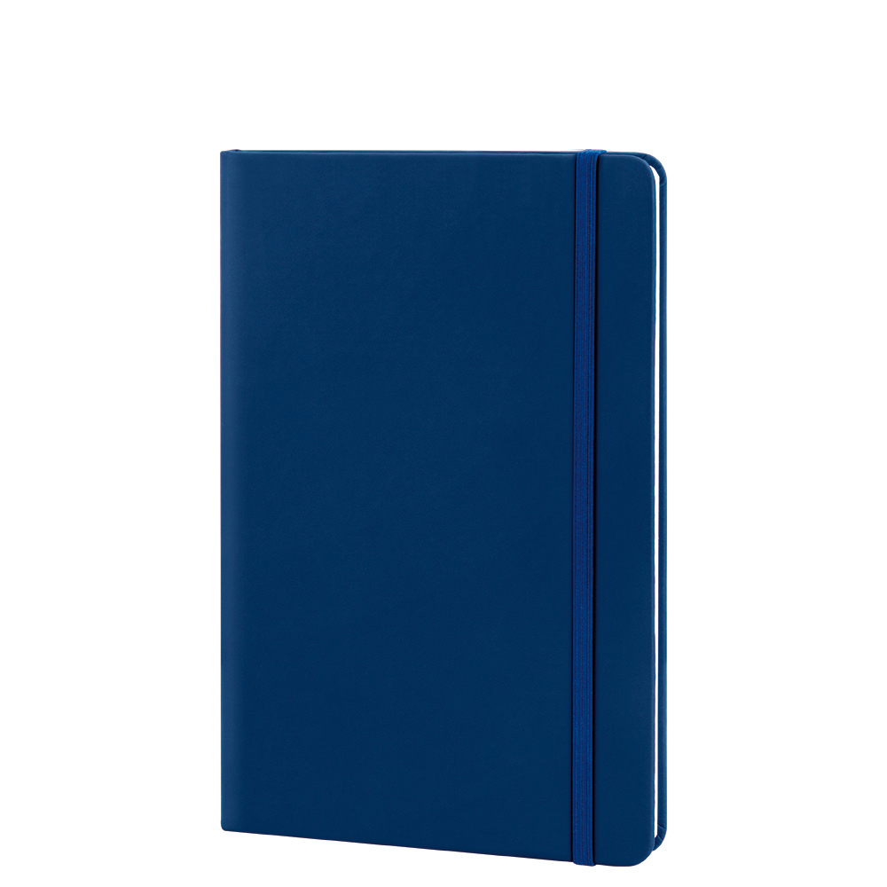 Carnet A5 personnalisé LINED LUXE NOTEBOOK Bleu royal